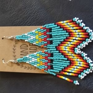Native American inspired earrings